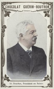 Deucher, Präsident der Schweiz von French School