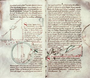 Diagramme von Messungen und Text von French School