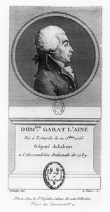 Dominique-Joseph, Comte de Garat (Stich)
