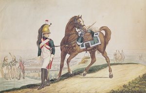 Dragoner der französischen Kaiserarmee von French School