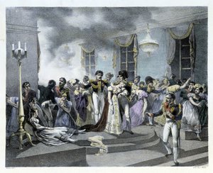 Während der Feier der Hochzeit Napoleons I. mit Marie Louise in der österreichischen Botschaft in Paris am 01.07.1810 brach ein Feuer aus. Es gab mehrere Todesfälle. Napoleon I. gründete später die Feuerwehr. von French School