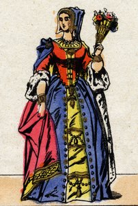 Dynastie der Valois: Porträt von Maria von England (Mary Tudor) von French School