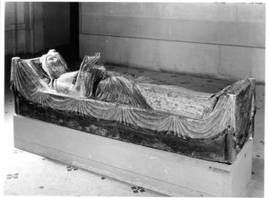 Grabfigur von Eleonore von Aquitanien (ca. 1122-1204) Königin von Frankreich, dann von England von French School