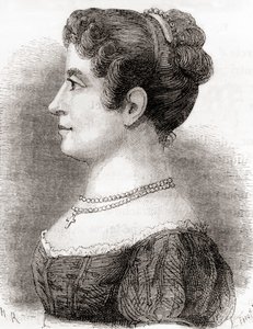 Élisa Garnerin, aus Les Merveilles de la Science, veröffentlicht um 1870 von French School