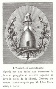 Emblem der Konstituierenden Versammlung, Französische Revolution