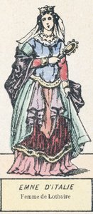 Emne von Italien, Frau von Lothar von French School