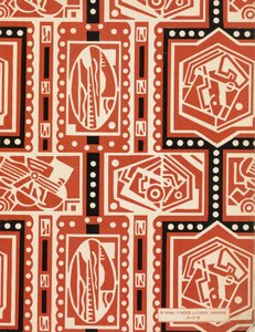 Vorsatzpapier aus Art-Gout-Beaute, ca. 1920er Jahre