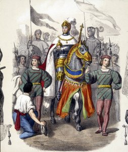 Einzug von Karl VIII. in Neapel am 22. Februar von French School