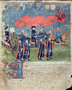 Einzug von Karl VII. (1403-61) in Toulouse