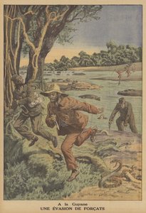 Flucht von Sträflingen in Französisch-Guayana von French School