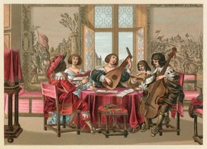 Europa, Kostüm des 17. Jahrhunderts