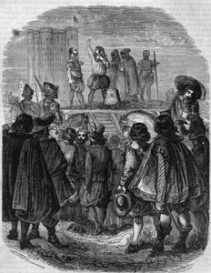Hinrichtung von Charles de Gontaut Biron (1602): Marschall Charles de Gontaut Biron, Gouverneur von Burgund (1562 - 1602).