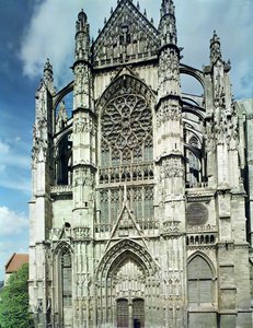 Außenansicht der Südfassade