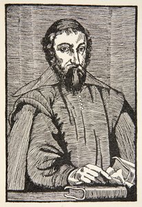 Fabri de Peiresc, Kopie von Boris Mestchersky, Illustration aus Histoire de la Nation Francaise, Sciences, Bände I & II, von Gabriel Hanotaux, 1924 von French School