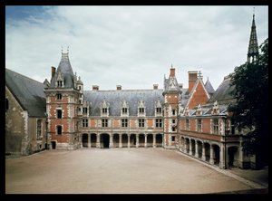 Fassade des Louis XII Flügels, 1498-1503