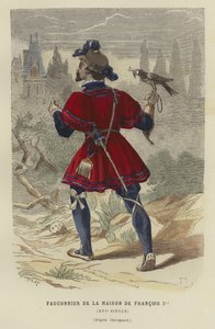 Falkner des Haushalts von Franz I. von Frankreich, 16. Jahrhundert von French School
