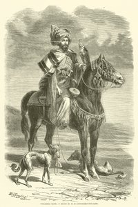 Kurdischer Falkner von French School