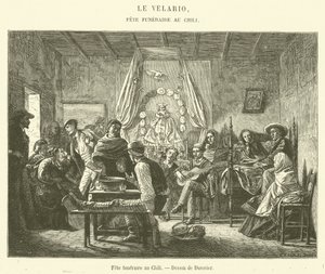 Begräbnisfeier in Chile von French School
