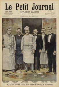 Brand im Bazar de la Charité, Paris, 1897 von French School