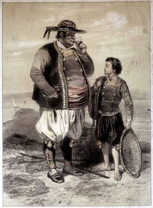 Fischer von Douarnenez, ca. 1855