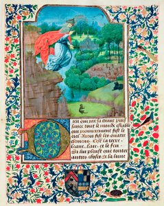 Fol.1 Die Erschaffung der Welt, aus Traite de Medecine von Aldebrande de Florence, 1356 von French School
