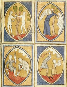 Die Geschichte von Adam und Eva, aus Image du Monde von French School