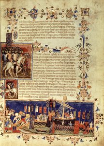 Abreise zu den Kreuzzügen, 1352