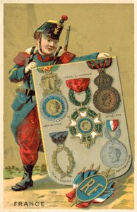 Frankreich (Chromolitho)