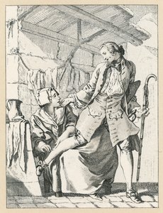 Frankreich XVIII. Jahrhundert Kostüm