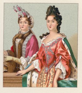 Frankreich XVII. Jahrhundert Kostüm
