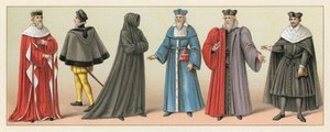 Frankreich XVI. Jahrhundert Kostüm von French School