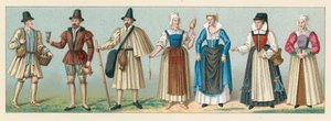 Kostüm Frankreich XVI. Jahrhundert von French School