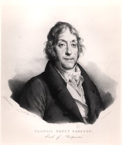 Francis Henry Egerton (1756-1829) Earl of Bridgewater, graviert von Francois Seraphin Delpech (1778-1825) 1824 von French School