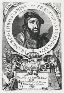 Franz I. von Frankreich (Stich) von French School