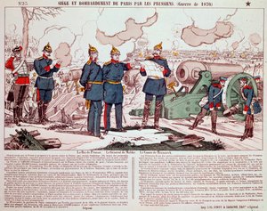 Deutsch-Französischer Krieg: Die Belagerung und Bombardierung von Paris von French School