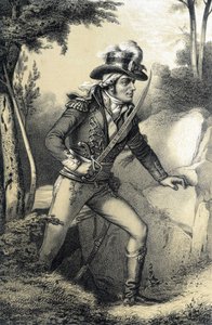 Francois-Athanase de Charette de la Contrie (Francois Athanase) (1763-1796) - in „Galerie historique de la Revolution francaise“ von Albert? Maurin