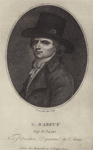 Francois-Noel Babeuf, französischer revolutionärer politischer Agitator und Journalist
