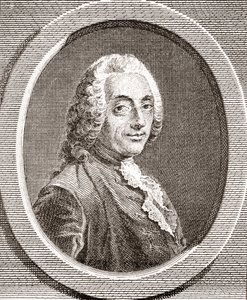 François-Augustin de Paradis de Moncrif, 1687-1770. Französischer Schriftsteller und Dichter. Aus Les Heures Libres, veröffentlicht 1908.