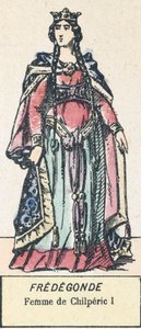 Fredegunde, Frau von Chilperich I. von French School