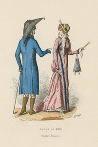 Französische Mode von 1804 von French School