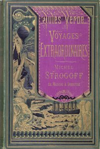 Vorderseite von Michel Strogoff von Jules Verne, 1876