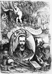 Frontispiz für Champavert von Petrus Borel, dem Lykanthropen (1809-59) 1872