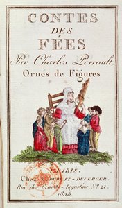 Frontispiz zu einer illustrierten Ausgabe der Contes des Fées von Charles Perrault, 1808