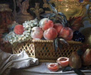 Fruchtvase und Korb (Detail). c.1770