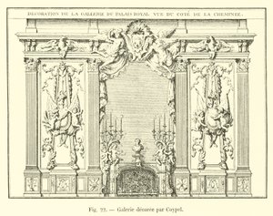 Galerie dekoriert von Coypel