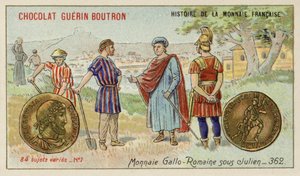 Gallorömisches Geld aus der Herrschaft von Julian, 362