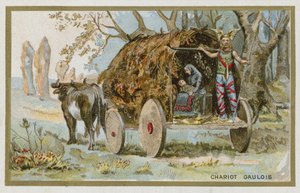 Gallischer Wagen von French School