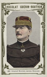 General Mercier, ehemaliger Minister von French School