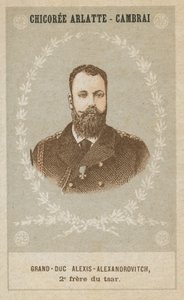 Großfürst Alexis Alexandrovitch, zweiter Bruder des Zaren von French School