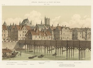 Grand Chatelet und Holzbrücke, 1621-1645